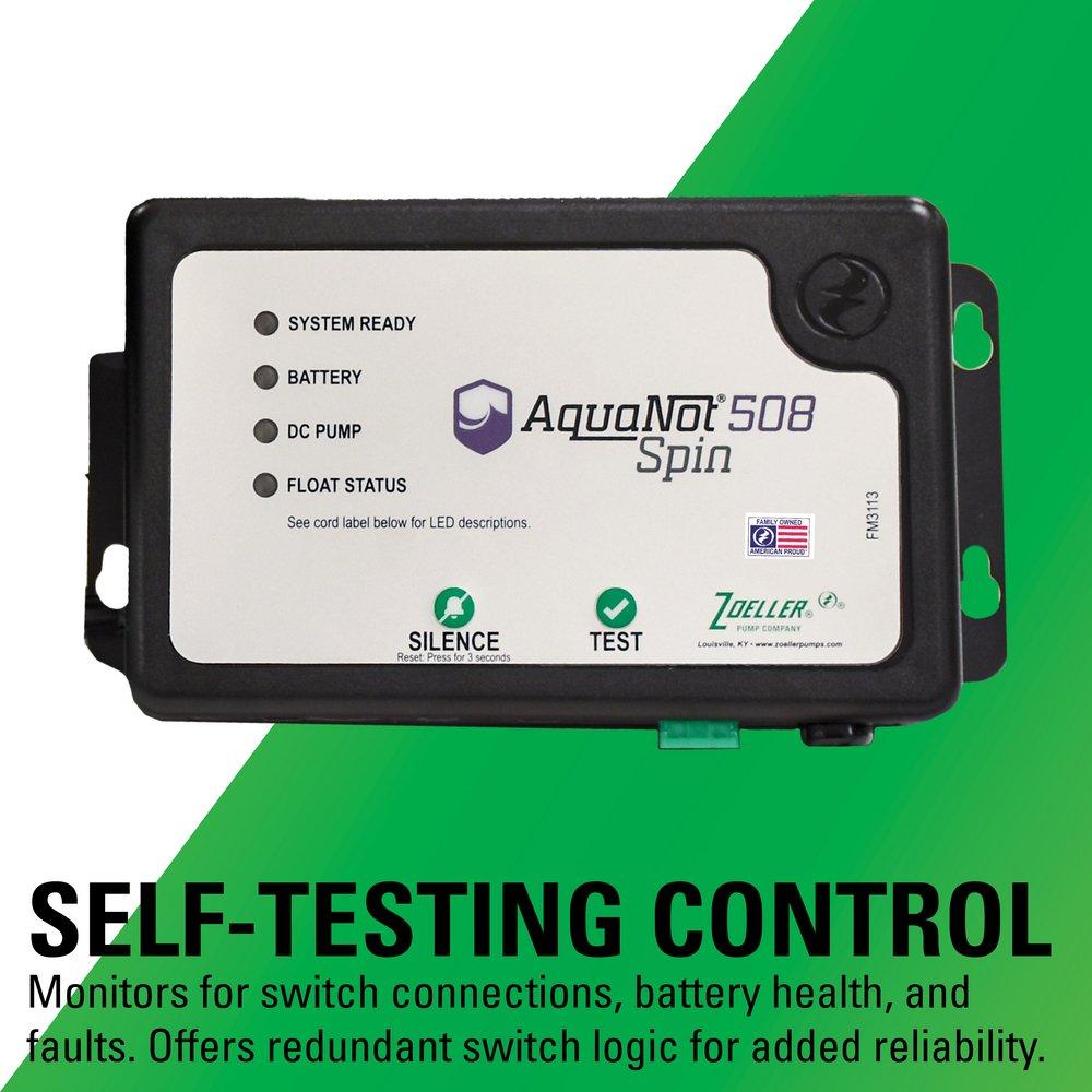 Zoeller Pump Co 1-1/2 in. 12/115V 6 ft. Plastic Sump Pump 