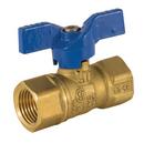 Jomar International Brass Flared x Female T-Handle Gas Ball Valve 
