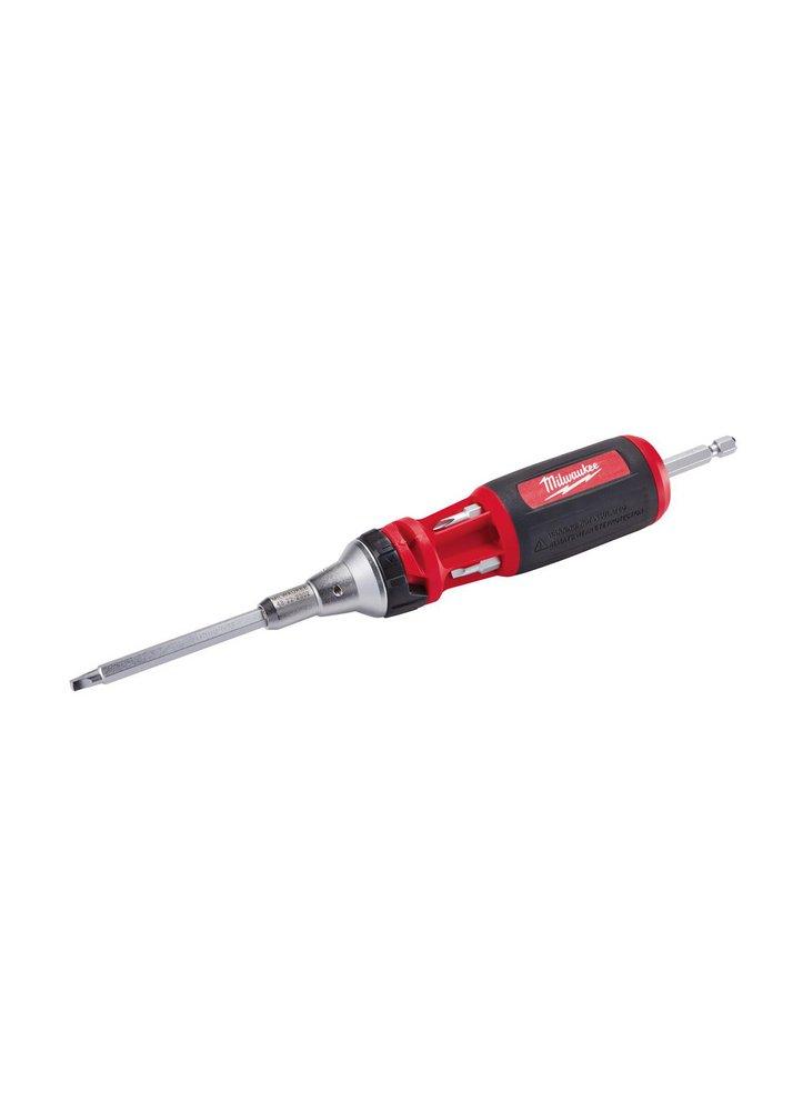 Milwaukee&reg; Black 8 Piece Screwdriver 
