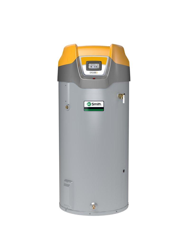 A.O. Smith Grey California Energy Commission Registered 50 Gallon 100MBH Propane Water Heater DUALAL 