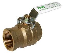 1/2 in. Brass Full Port FPT 600# Ball Valve