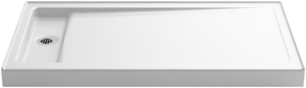 KOHLER White 60 in. Rectangle Shower Base 