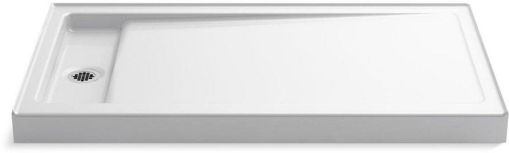 KOHLER White 60 in. Rectangle Shower Base 
