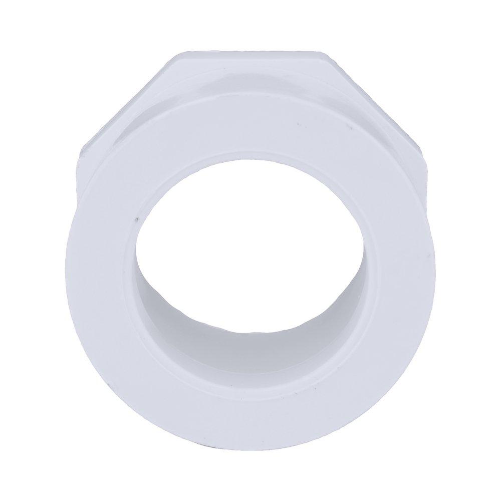 White PVC Schedule 40 Bushing 