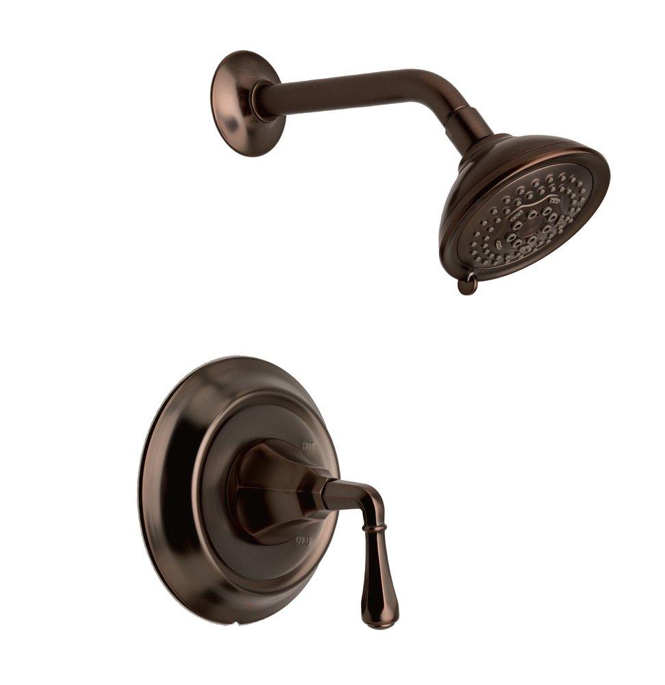 Mirabelle&reg; Oil Rubbed Bronze 2 gpm Single Lever Handle Shower Trim 