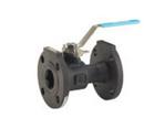 Milwaukee Valve Carbon Steel Standard Port Flanged 300# Ball Valve 