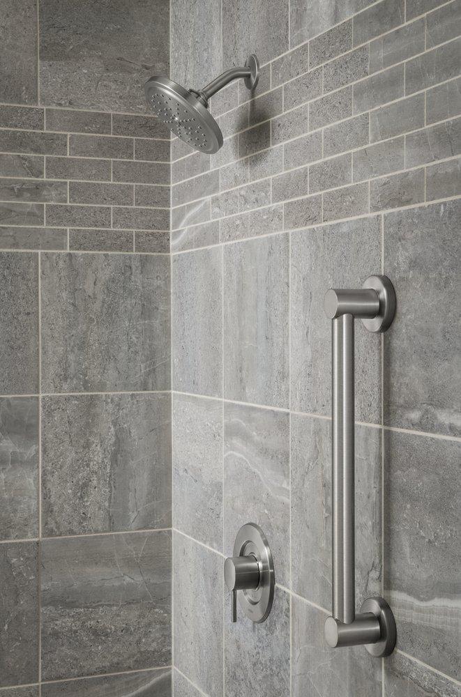 Moen Brushed Nickel Single Lever Handle Trim Valve 