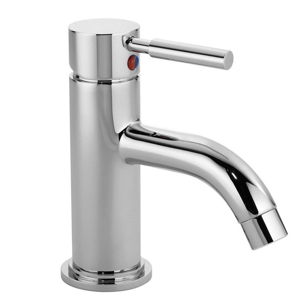 Symmons Industries Polished Chrome Single Handle Centerset Bathroom Sink Faucet 