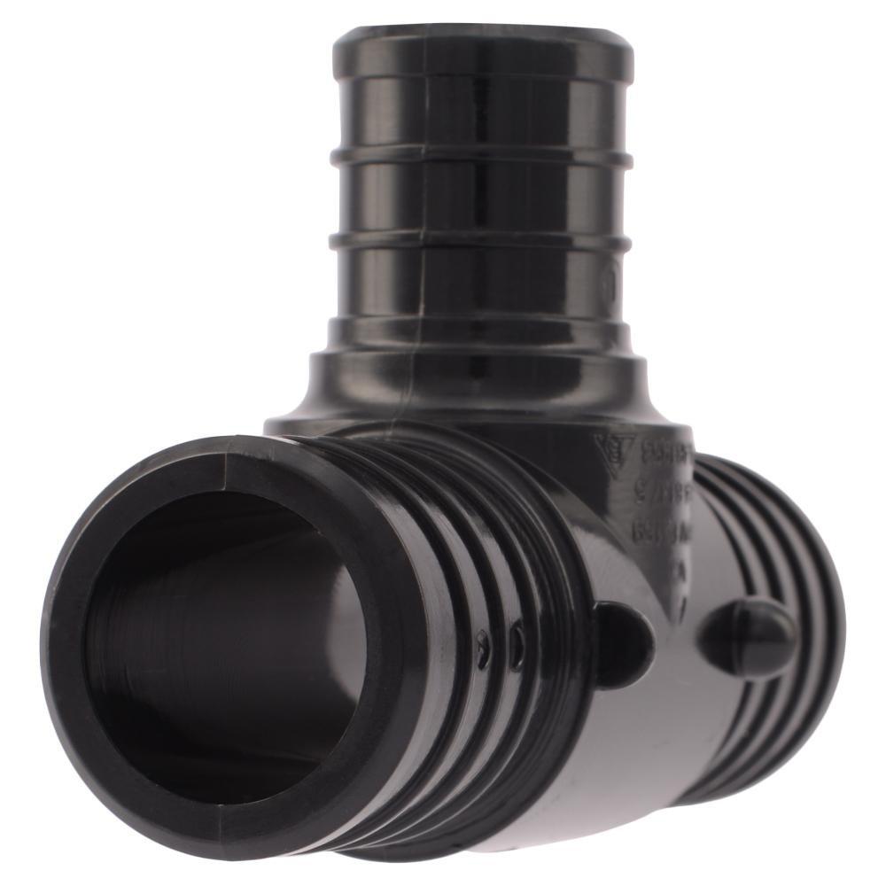 SharkBite&reg; Black Plastic PEX Crimp Tee 
