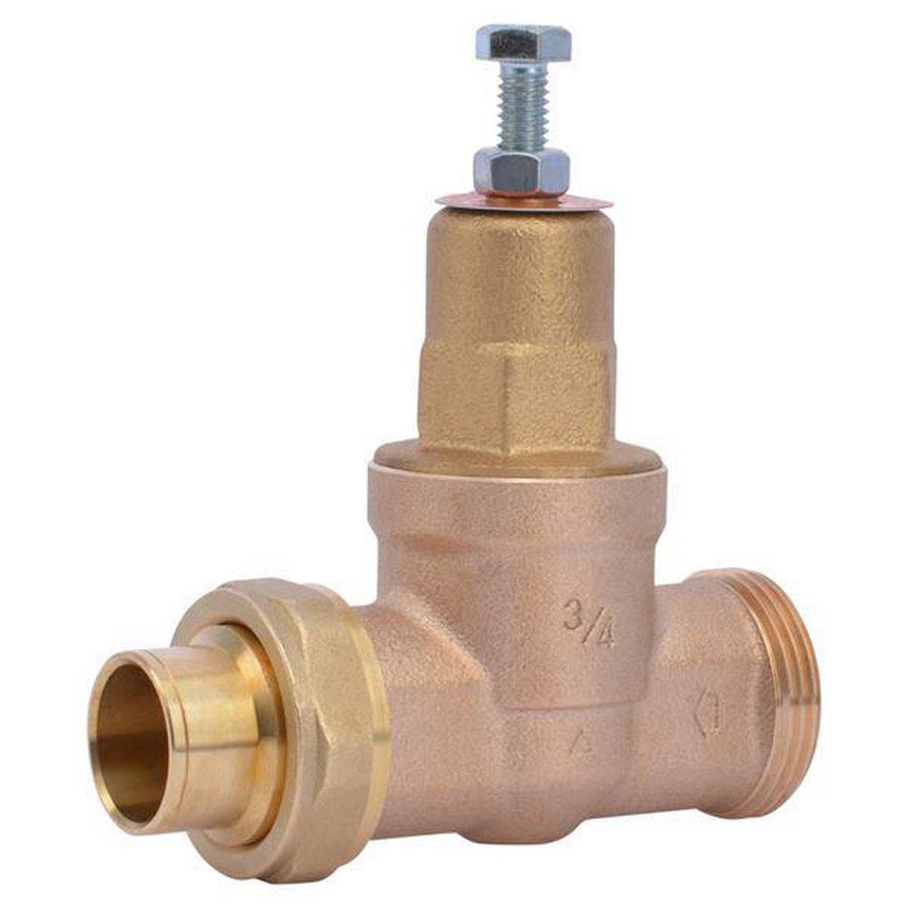 Cash Acme 400 psi Bronze Union Sweat x Sweat Pressure Regulating Valve 
