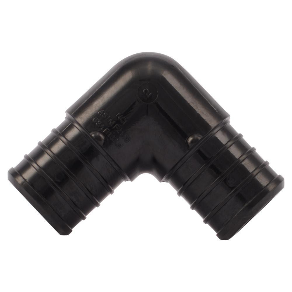 SharkBite&reg; Black Plastic PEX Crimp 90&deg; Elbow 