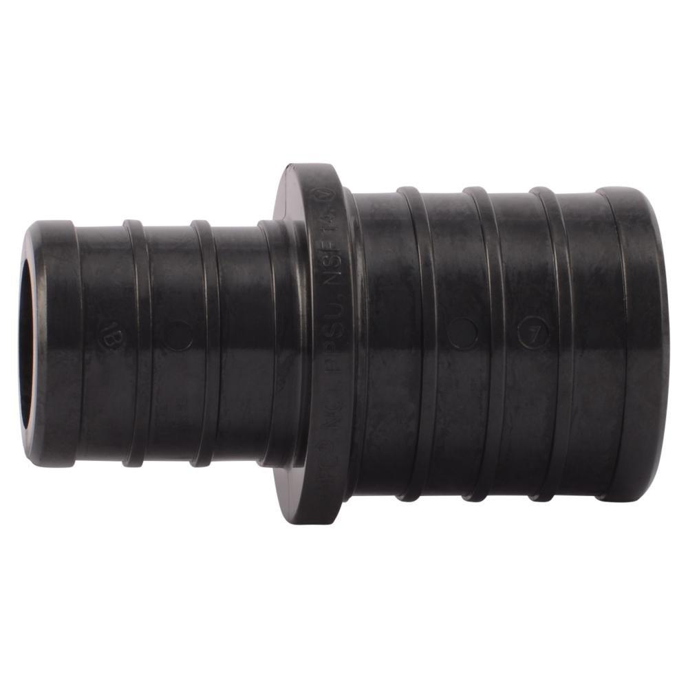 SharkBite&reg; Black Plastic PEX Crimp Coupling 
