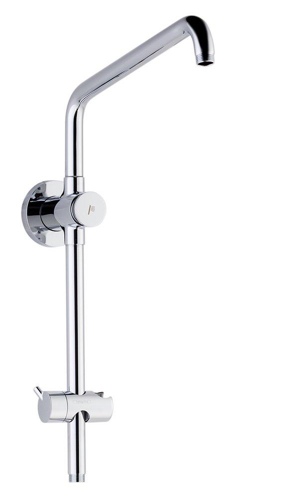 Hansgrohe Polished Chrome 15-6/7 in. Sam Set Plus Less Shower 