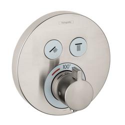 Single Handle Thermostatic Valve Trim in Brushed Nickel