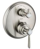 AXOR Brushed Nickel Two Handle Bathtub & Shower Faucet (Trim Only) 