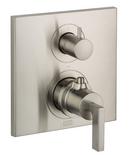 Two Handle Thermostatic Valve Trim in Brushed Nickel