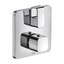 AXOR Polished Chrome 7 gpm Thermostatic Trim with Volume Control and Double Knob Handle 