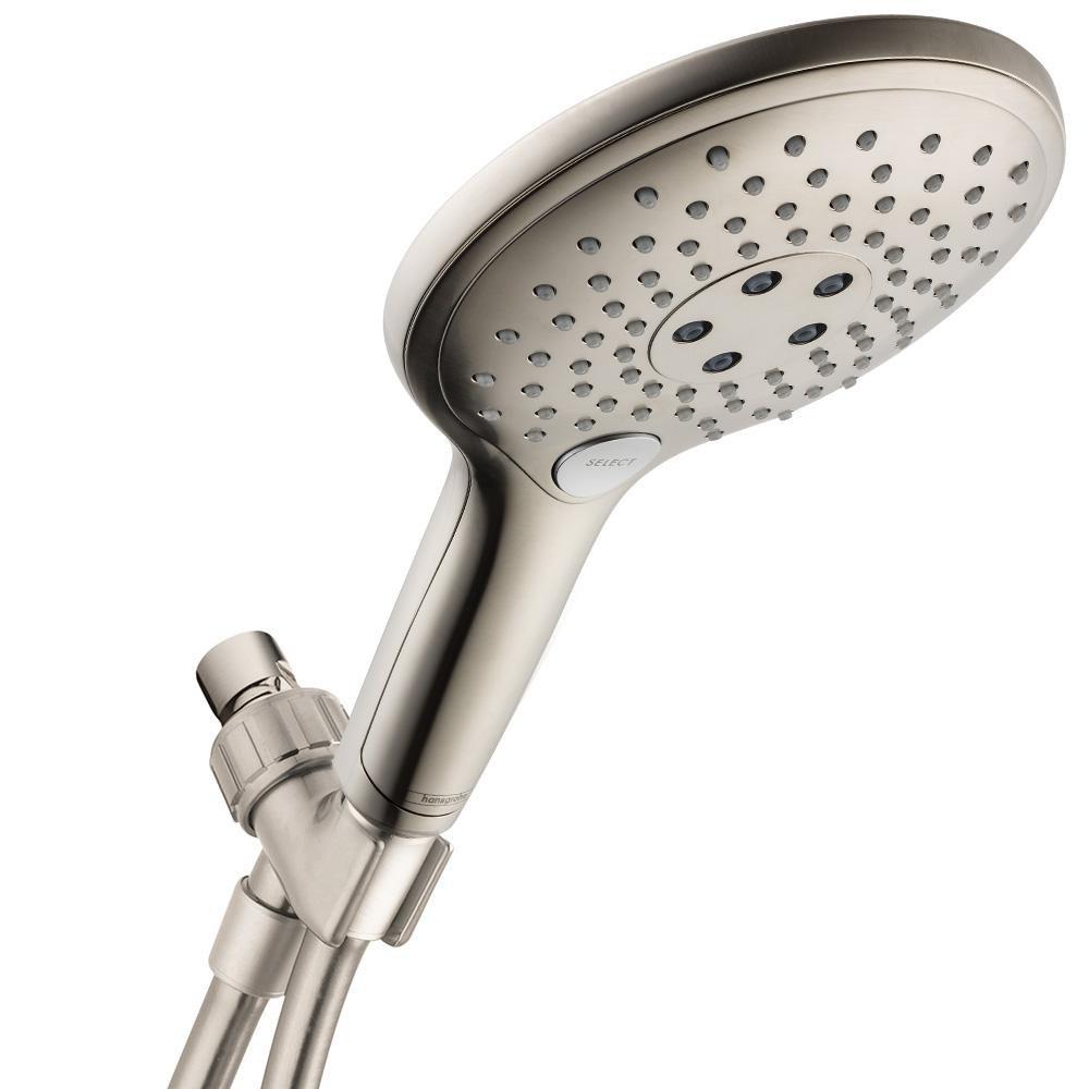 Hansgrohe Brushed Nickel Multi Function Hand Shower 