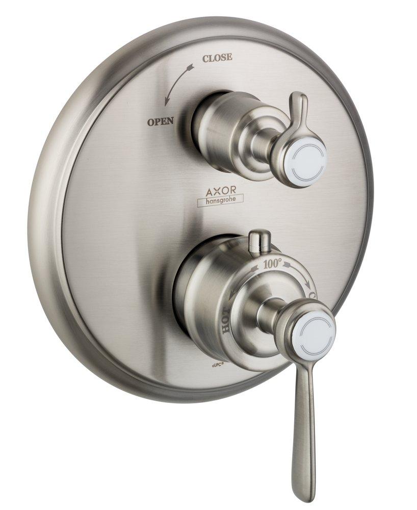 AXOR Brushed Nickel 2HDL LEV TSTC VLV TRIM *MONTRE BN 