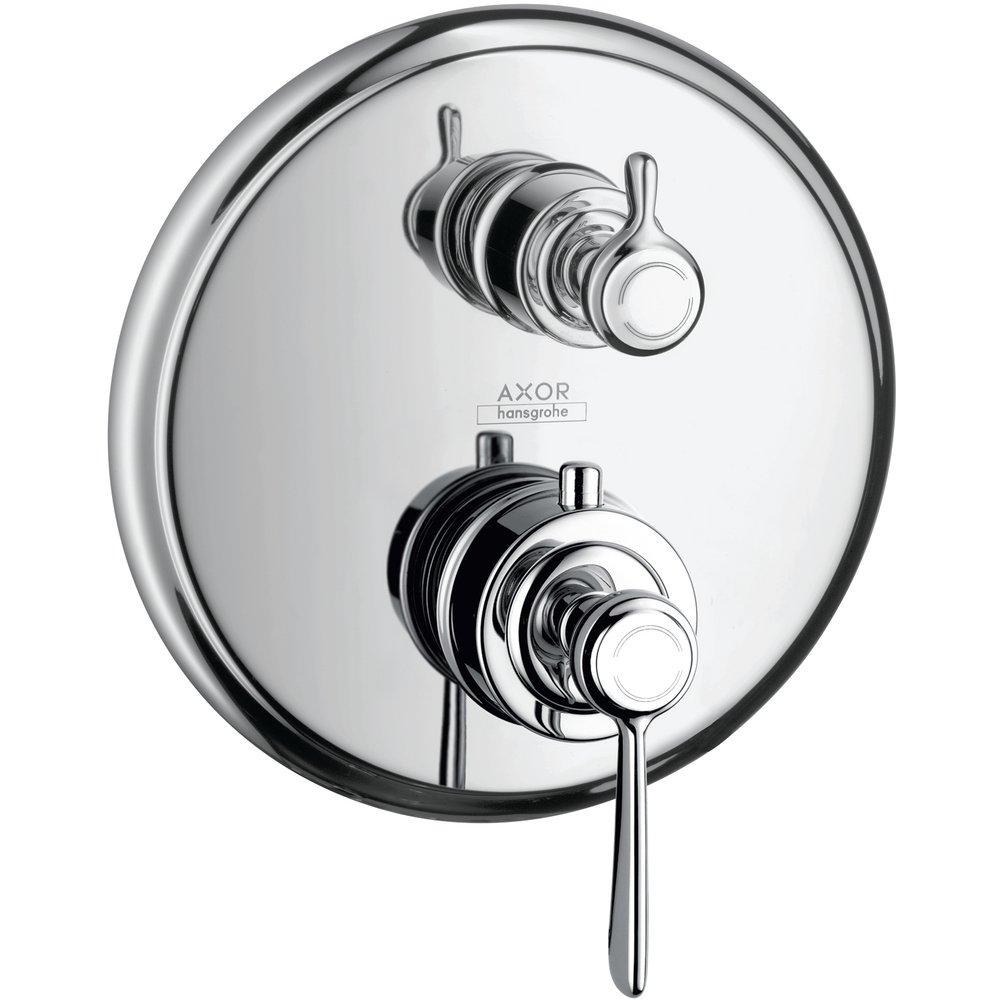 AXOR Polished Chrome Two Handle Bathtub & Shower Faucet (Trim Only) 