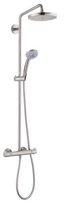 Hansgrohe Brushed Nickel 2.5 gpm Showerpipe 