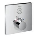 Single Handle Thermostatic Valve Trim in Polished Chrome