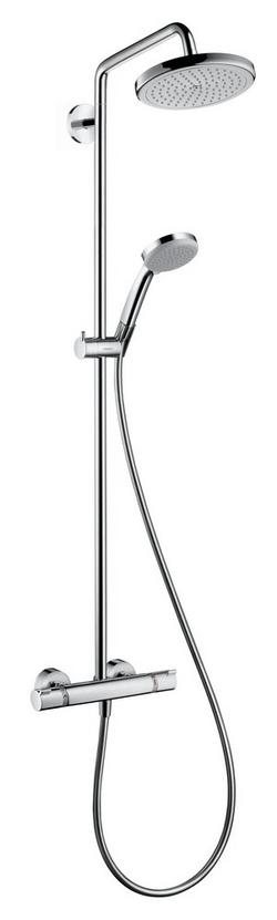 Single Handle Multi Function Shower System in Polished Chrome