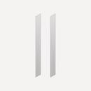 Robern Plain 4 in. Glass Surface Mount Side Kit 