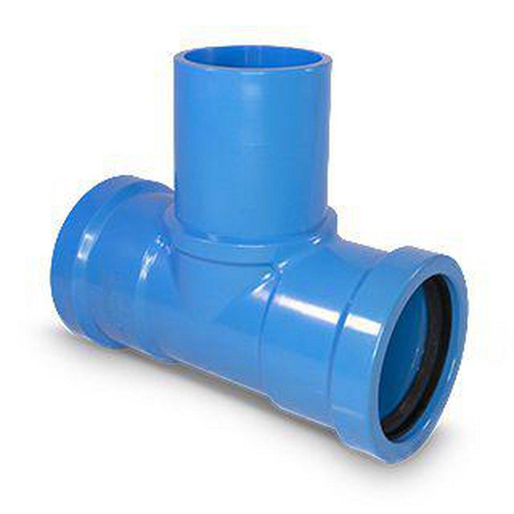 Multi-Fittings Corporation Spigot x Barbed Straight PVC Closet 5 Degree Bend for C900 Pipe 