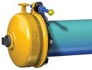 Romac Industries Restraint Joint Domestic Romacote Fusion Bonded Epoxy Ductile Iron End Cap 