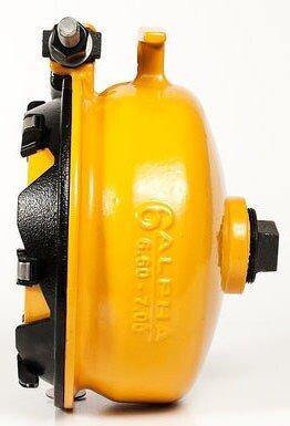 Romac Industries Restraint Joint Domestic Romacote Fusion Bonded Epoxy Ductile Iron End Cap 
