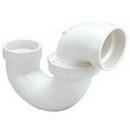 White PVC DWV P-Trap with Union Joint (Plastic Nut) 