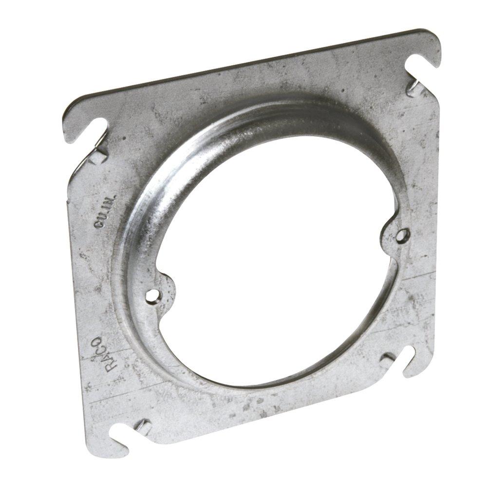 RACO Silver 1/2 in. Square Plaster Ring 