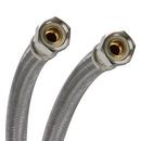 3/8 x 16 in. Braided Stainless Faucet Flexible Water Connector