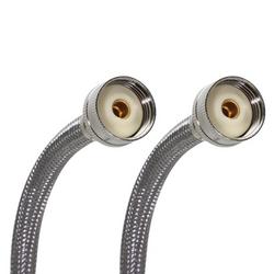 60 in. Stainless Steel Hose in Stainless Steel