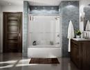 Aker by MAAX White 59-7/8 x 35-7/8 in. Tub & Shower Unit in White 
