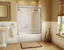 Aker by MAAX White 53-7/8 x 30 in. Tub & Shower Unit 