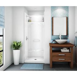 31-7/8 x 32 x 76 in. Alcove Shower Unit in White