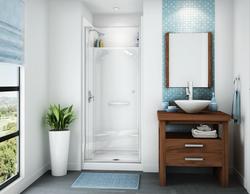 31-7/8 x 32 x 76 in. Alcove Shower Unit in White