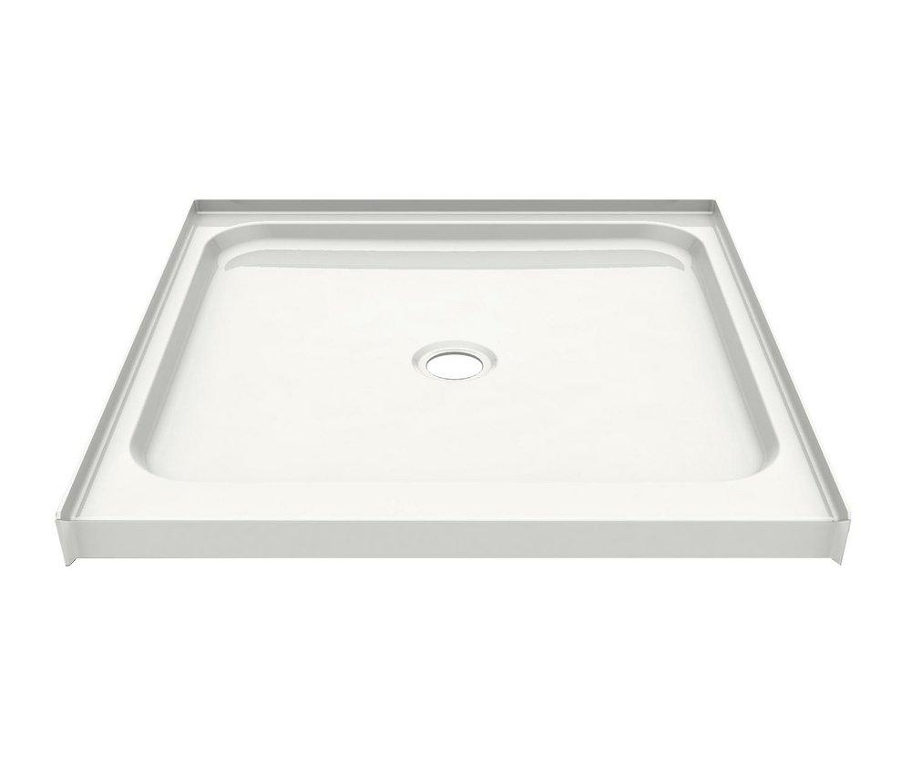 Aker by MAAX White 35-7/8 x 36 in. Rectangle Shower Base 