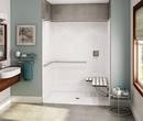 Aker by MAAX White 62-1/2 x 39-1/4 x 78-3/4 in. Alcove Shower Unit 