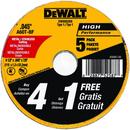 DEWALT Yellow Metal Cutting Cutting Wheel (Pack of 5) 