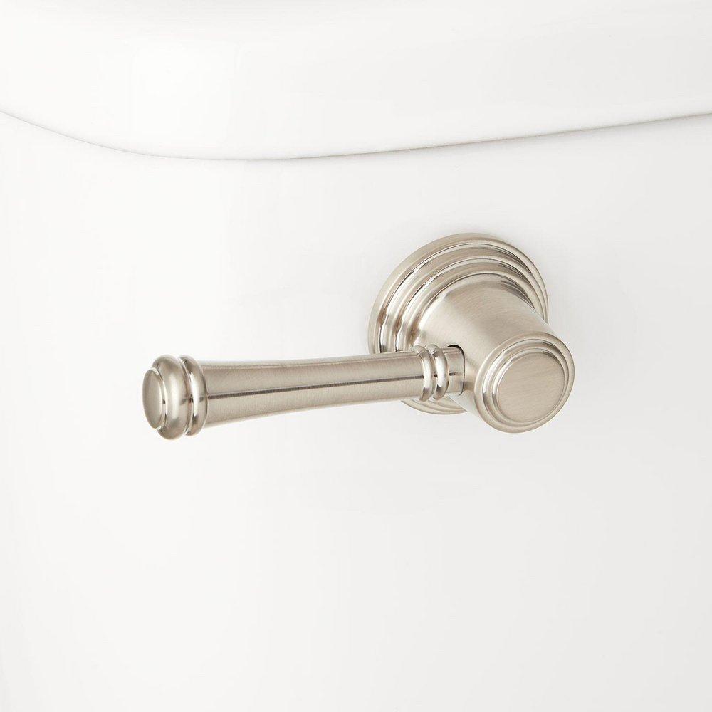 Signature Hardware Brushed Nickel Front Mount Trip Lever 