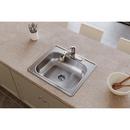 Dayton Polished Satin 25 x 22 in. Stainless Steel Single Bowl Drop-in Kitchen Sink in Satin 