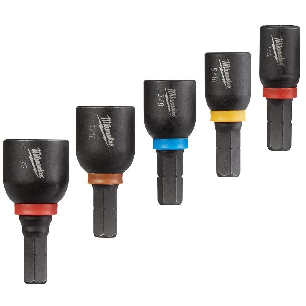 Milwaukee&reg; Insert Magnetic Nut Driver Set 