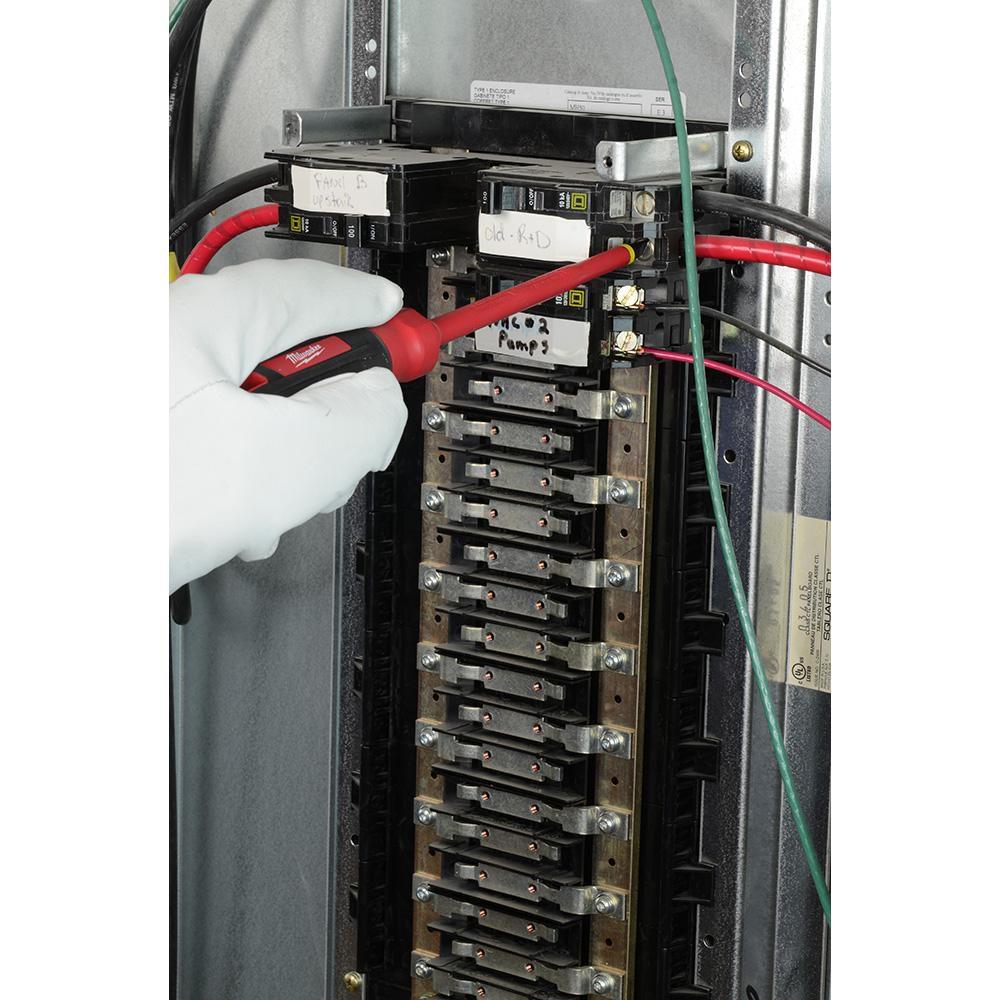 Milwaukee® Silver Insulated Screwdriver Set with Pouch 