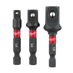 HEX Shank Socket Adapter Set 3-Piece