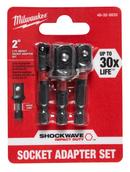 HEX Shank Socket Adapter Set 3-Piece