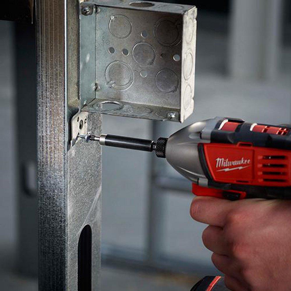 Milwaukee&reg; Silver Magnetic Drive Guide 10 Piece 