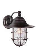 Craftmade Oiled Bronze Gilded 100W 1-Light Medium E-26 Wall Lantern 